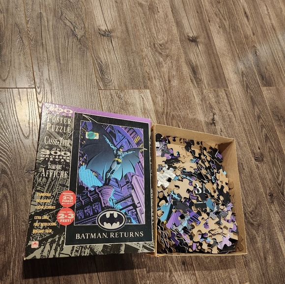 1992 Batman Returns 300 Piece Puzzle - Picture 4 of 5